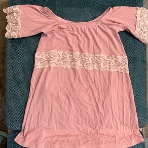 Nicole Michelle maternity medium 2 piece skirt set